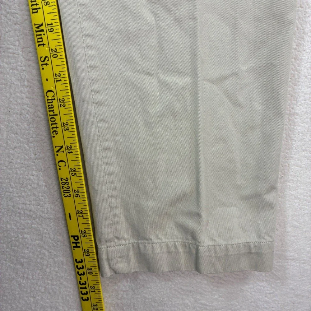 Polo Ralph Lauren Ethan Chino Pants Mens 36x30 Tan Cotton Preppy Business Casual